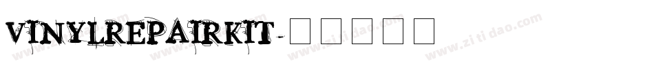 VINYLREPAIRKIT字体转换