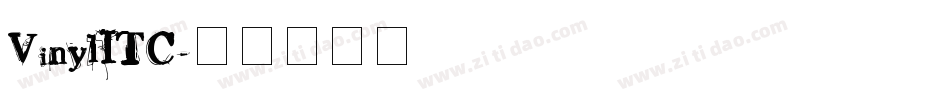 VinylITC字体转换