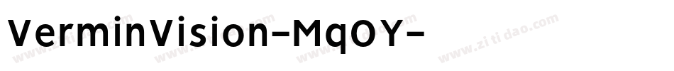 VerminVision-MqOY字体转换