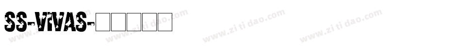 ss-vivas字体转换