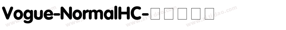 Vogue-NormalHC字体转换