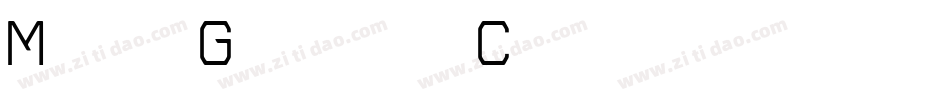MartenGrotesqueCaps字体转换