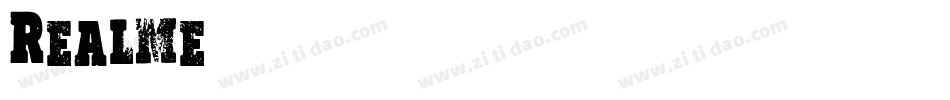 Realme字体转换