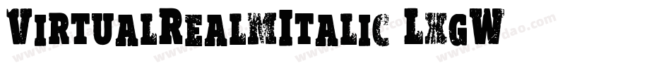VirtualRealmItalic-LxgW字体转换