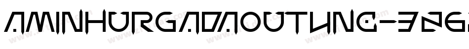 AminHurgadaOutline-326z字体转换
