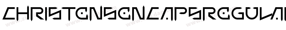 ChristensencapsRegular-515Z字体转换
