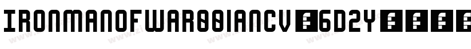 IronManOfWar001ANcv-6d2Y字体转换