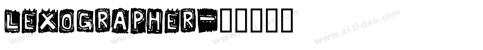 Lexographer字体转换