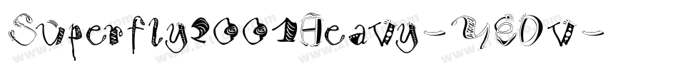 Superfly2001Heavy-YEDv字体转换