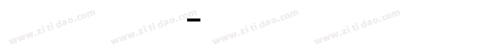 Washington字体转换