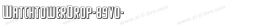 WatchtowerDrop-89v0字体转换
