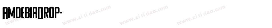 AmoebiaDrop字体转换
