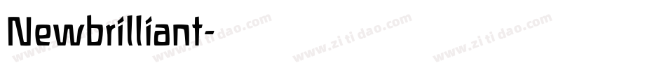 Newbrilliant字体转换