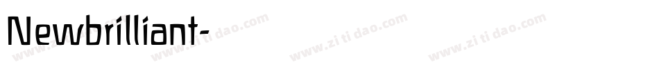 Newbrilliant字体转换