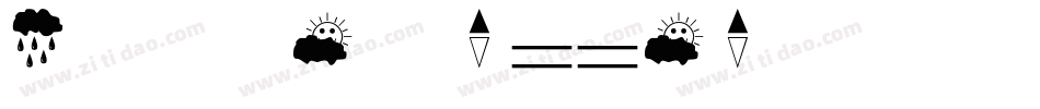 ColderWeatherRegular-X33Ra字体转换