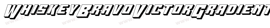 WhiskeyBravoVictorGradient-7g6E字体转换