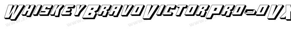 WhiskeyBravoVictorPro-oVXq字体转换