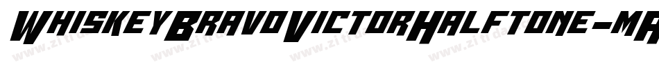 WhiskeyBravoVictorHalftone-mAPV字体转换 WhiskeyBravoVictorHalftone-mAPV字体转换
