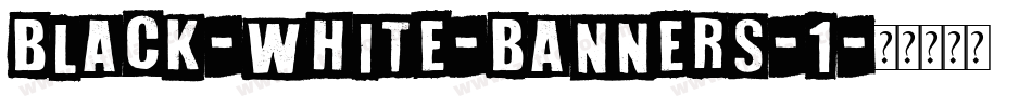 Black-White-Banners-1字体转换