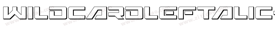 WildcardLeftalic-YZv4字体转换