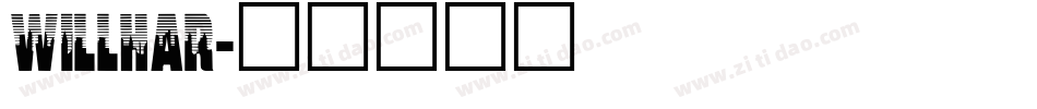 WILLHAR字体转换