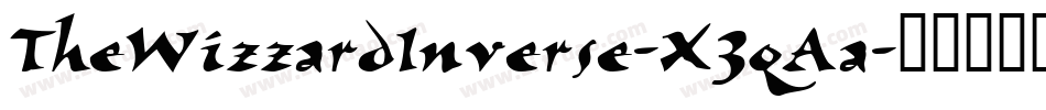 TheWizzardInverse-X3qAa字体转换