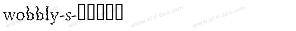 wobbly-s字体转换