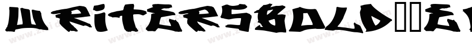WritersBold-8EM字体转换