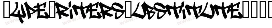 TypeWritersSubstitute字体转换