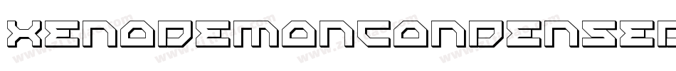 XenoDemonCondensed-mdZP字体转换