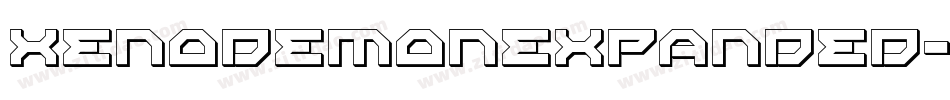 XenoDemonExpanded-PeZr字体转换 XenoDemonExpanded-PeZr字体转换