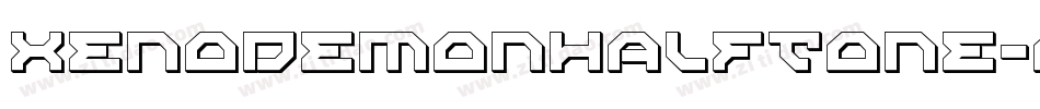 XenoDemonHalfTone-oLx0字体转换 XenoDemonHalfTone-oLx0字体转换
