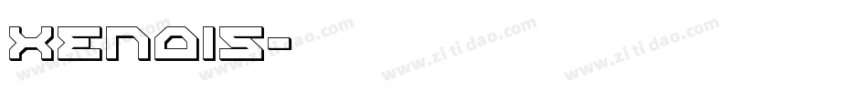 Xenois字体转换