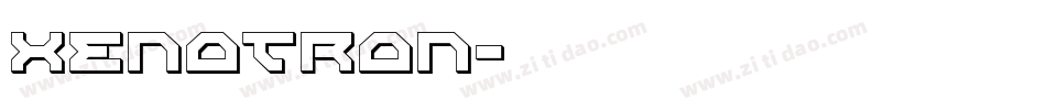 Xenotron字体转换