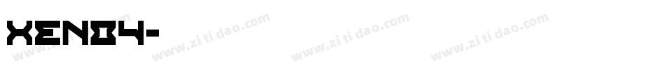 XENO4字体转换
