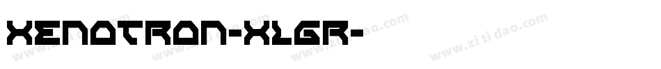 Xenotron-xLgr字体转换