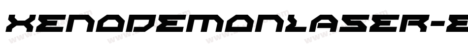 XenoDemonLaser-er23字体转换 XenoDemonLaser-er23字体转换