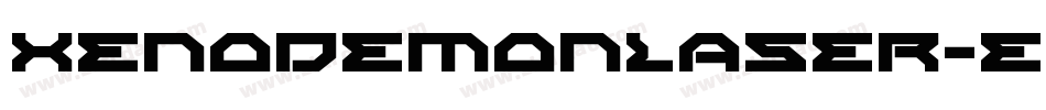 XenoDemonLaser-er23字体转换 XenoDemonLaser-er23字体转换
