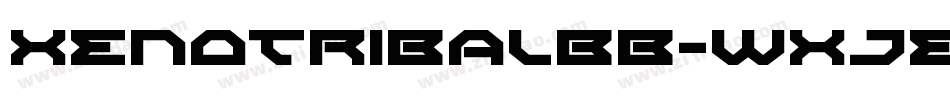 XenotribalBb-WXJE字体转换