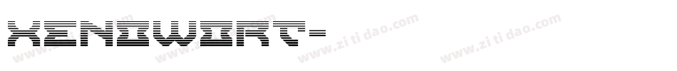 XENOWORT字体转换