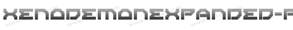 XenoDemonExpanded-PeZr字体转换 XenoDemonExpanded-PeZr字体转换