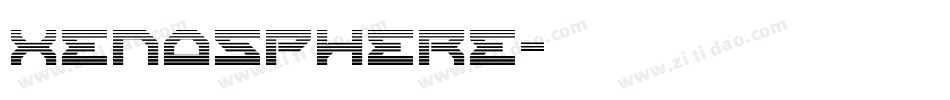 xenosphere字体转换