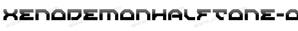XenoDemonHalfTone-oLx0字体转换 XenoDemonHalfTone-oLx0字体转换