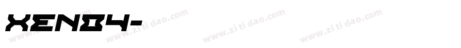 XENO4字体转换