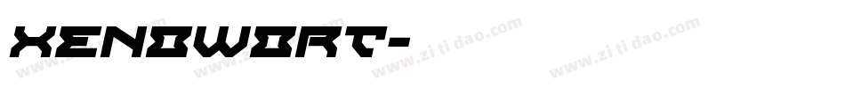 XENOWORT字体转换
