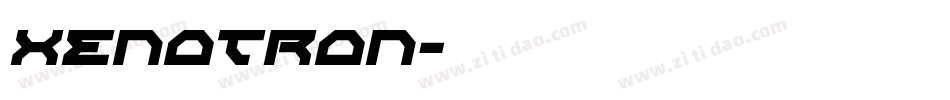 Xenotron字体转换