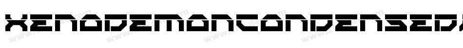 XenoDemonCondensedItalic-dY5K字体转换 XenoDemonCondensedItalic-dY5K字体转换