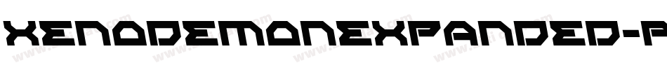 XenoDemonExpanded-PeZr字体转换 XenoDemonExpanded-PeZr字体转换