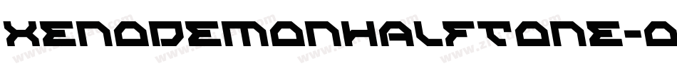 XenoDemonHalfTone-oLx0字体转换 XenoDemonHalfTone-oLx0字体转换