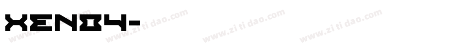 XENO4字体转换